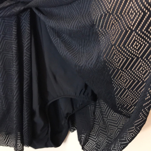 NWT Swim Solutions Black One-Piece Swimsuit - Picture 6 of 12